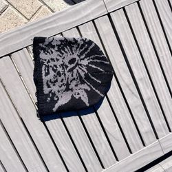 Derschutze Black Beanie “Awakening V2” Collection Knit Hat