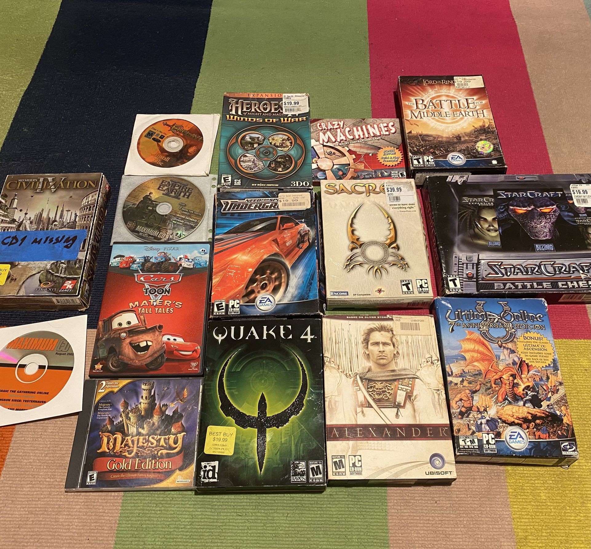 PC Games Lot
