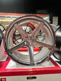 FERRADA FR-3 19X9.5 19X10.5 5X114.3 MACHINE SILVER 