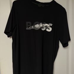 Worn once black Hugo boss shirt size M