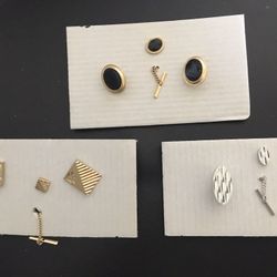 Cuff Links And Tie Tacks