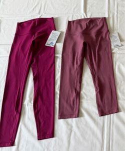 New Lululemon set of 2 leggings pants size 4