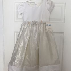 Vintage Style Little Angel’s Formal WearWhite Children’s Dress Size 3-4