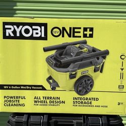 RYOBI ONE+ 18V Cordless 6 Gal. Wet Dry Vacuum (Tool Only)