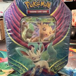 Pokémon Leafeon Gx Tin