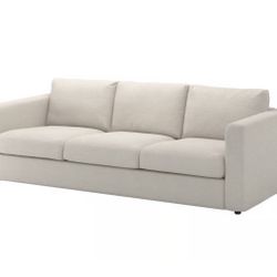 VIMLE ikea beige 3 Seat Couch 