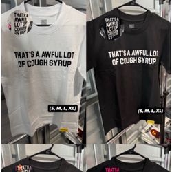 ALOCS Shirts Awful Lot Of Cough Syrup