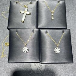 Gold Chain & Pendant Sets