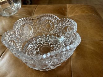 8” Lead Crystal HOFBAUER birds & stars collection
