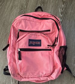 Hot Pink Jansport Backpack