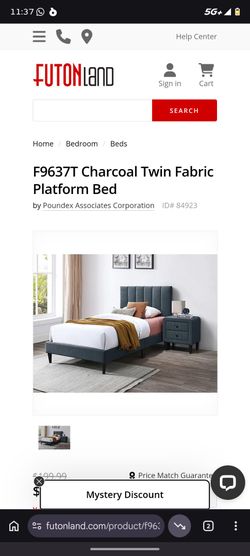 Brand new twin bedframe