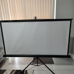 Brand New 75" Projector Screen Will Listen To Offers 