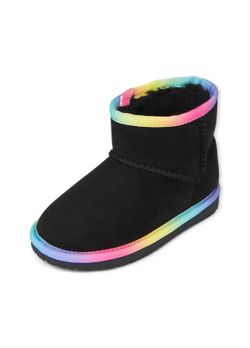 SUGAR Rainbow Hightop Suede Boots