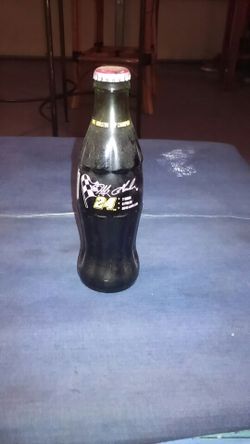 1995 Jeff Gordon Winston Cup champion Coca Cola bottle full