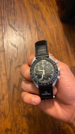 Omega watch adjustable velcro buckle