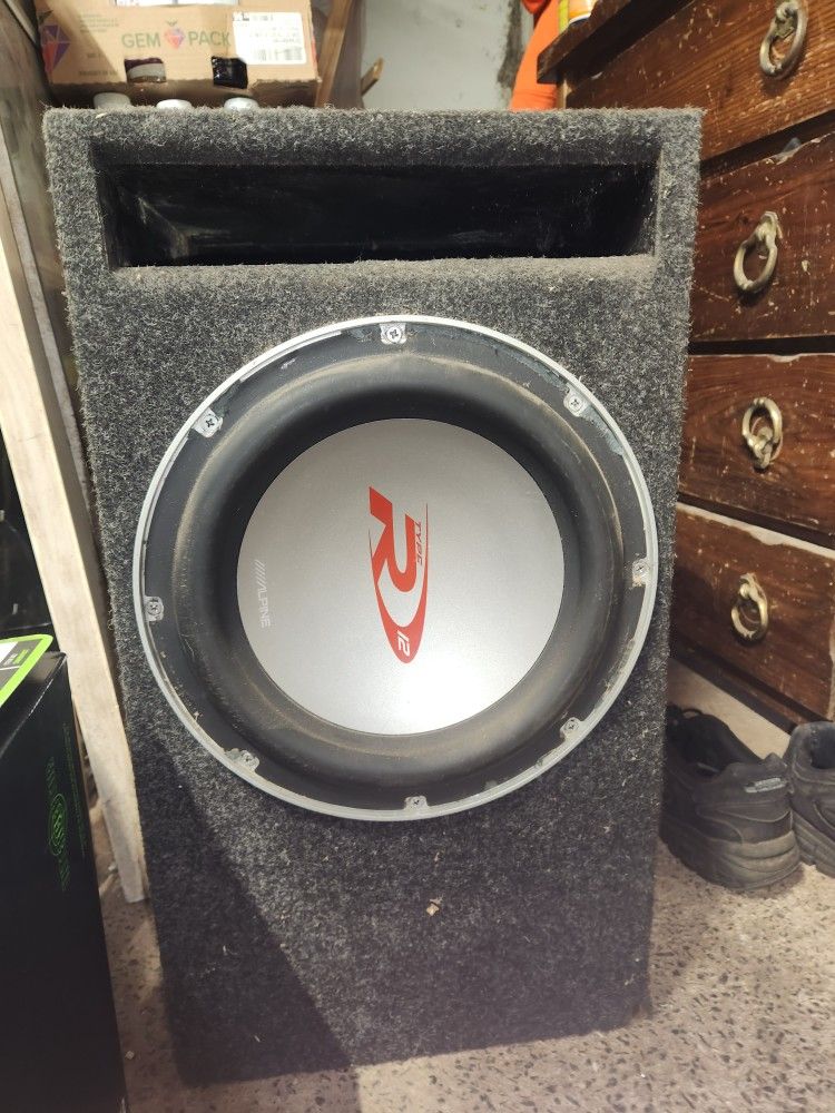 12inch Sub Alpine Type R Competition