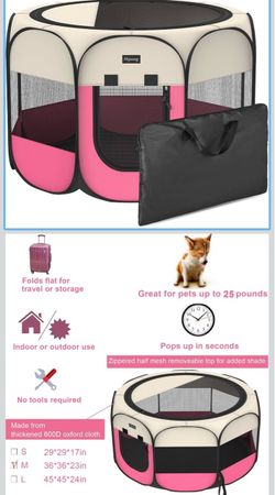 Portable Puppy Playpen