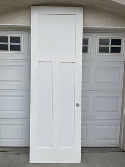 8 Ft high Solid Door Dimentions : 32” x 8 Ft Like new condition