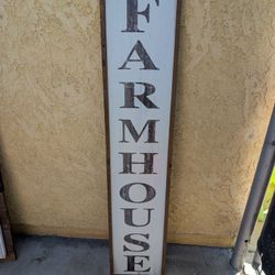 FARMHOUSE Sign Shabby Chic 