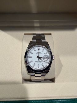 Rolex Datejust 41MM White Dial