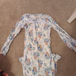 Frozen Long Sleeve Nightgown Size 8