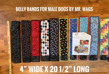 Belly Bands for Male Dogs (saves your floors from “accidents)