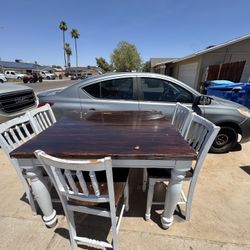 Table And 5 Chairs