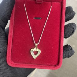 925 Silver Chain And Charm