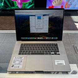 Apple Macbook Pro Retina 16 Inch Laptop - 2.4GHz 8 Core i9 - 32GB RAM - 2TB SSD - AMD Radeon Pro 5300M (4GB) 2019 - Space Grey Excellent