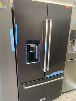 Kitchen aid French door in dark stainless counter depth