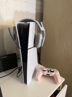 PS5 w/ Controller & headset