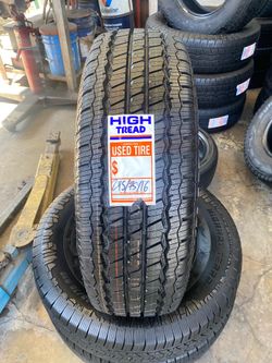 1 245/75/16 used tire