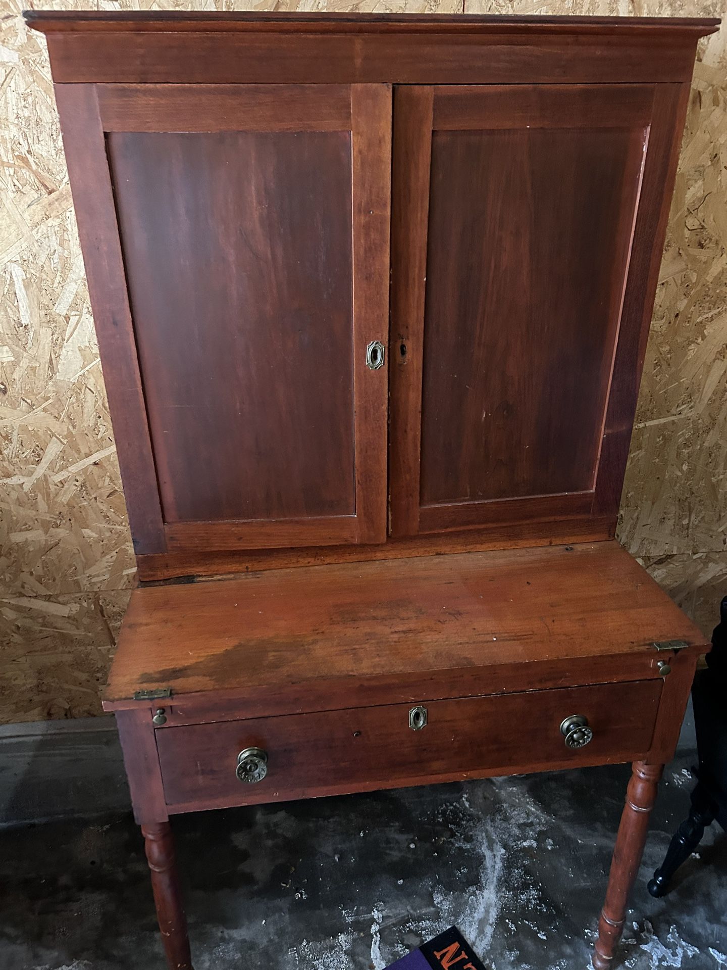 Antique secretary Desk. $100