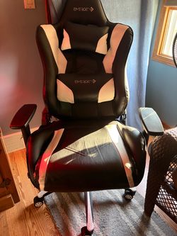 Emerge Gaming Chair Black and White