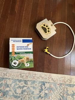 Outdoor Dog Water Fountain -NEW