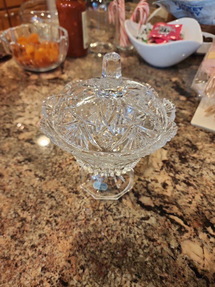 Crystal Candy Vase/bowl