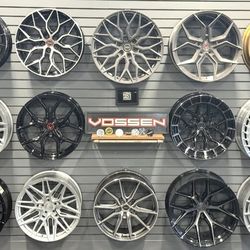 Vossen wheels instock dm for availability and sizes