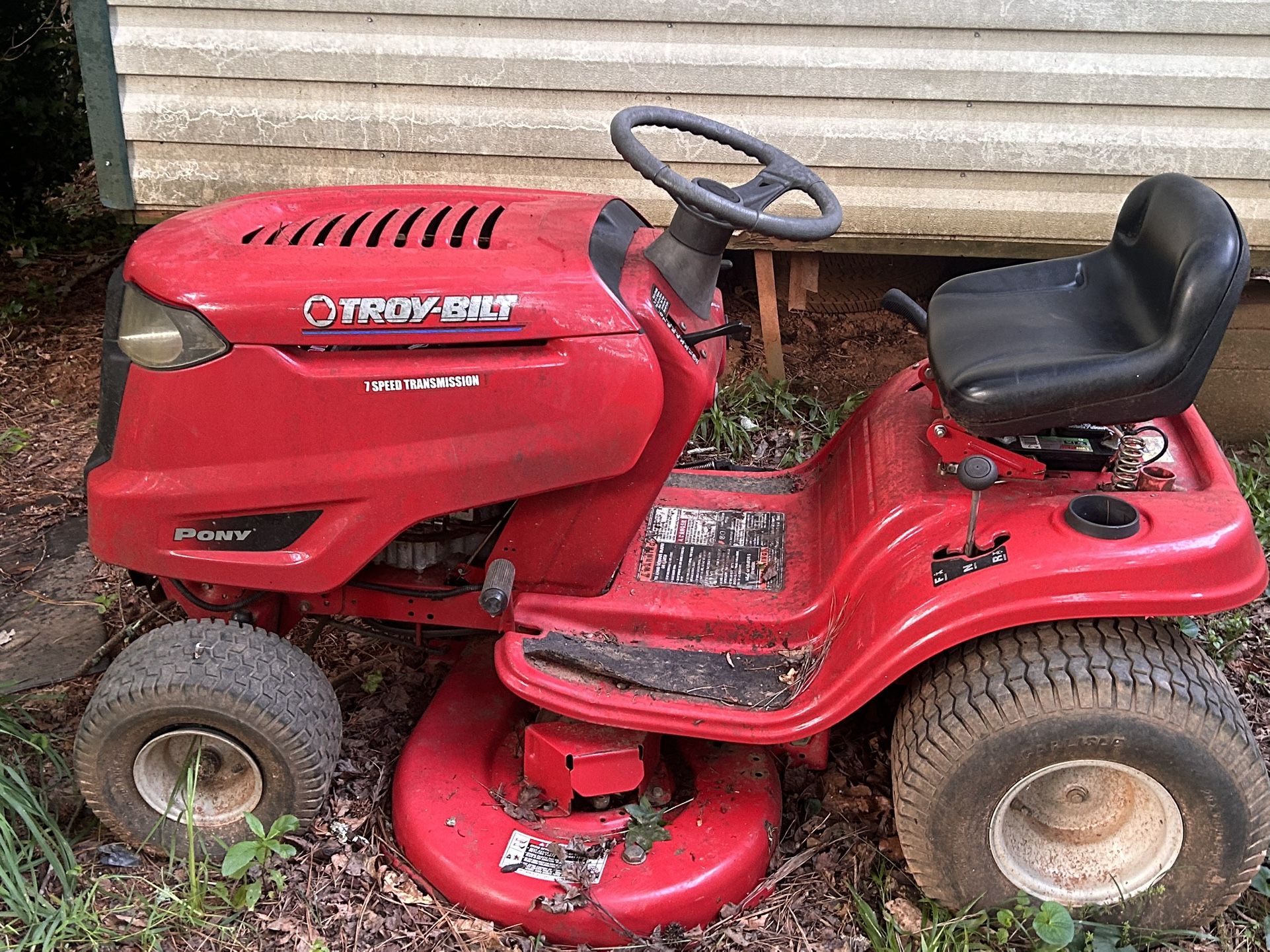 Troy Bilt Pony Riding Mower