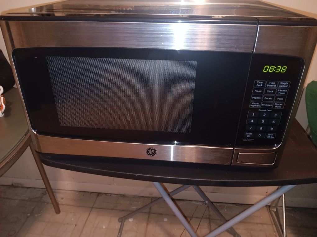 GE Stainless Microwave