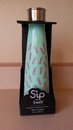 Insulated Drink Container Pineapple Bliss Sip by Swell