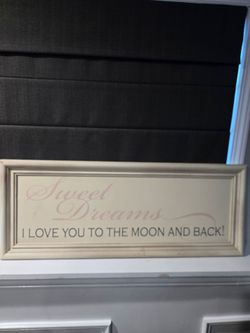 Sweet Dreams Decorative Wall Sign