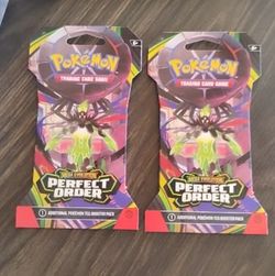 Pokémon TCG Perfect Order Sleeved Booster Packs. $10 each