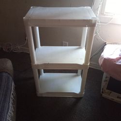 Tall Shelf Good Condition 19"Wide, 32"Tall $8.00