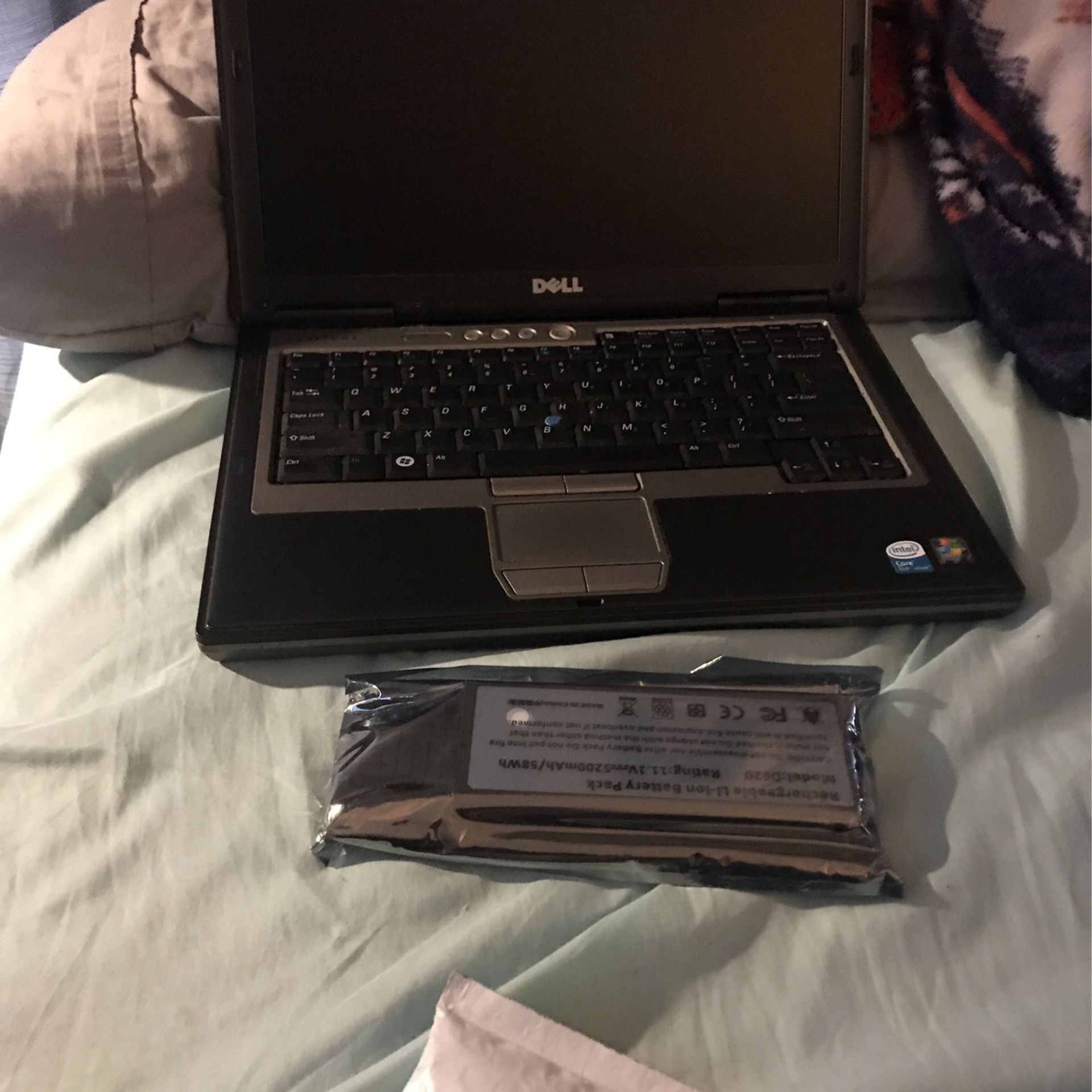 Dell Laptop With Backup And Changer
