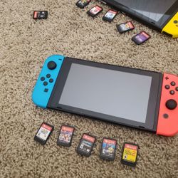 Nintendo switch console 