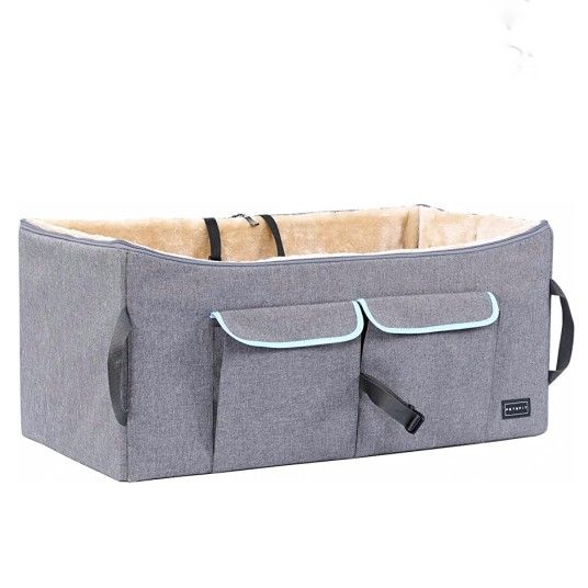 NEW! Petsfit Dog Car Seat - Large Dogs (or 2 small dogs) Travel Dog Booster Seat