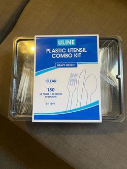 Clear Plastic Utensils