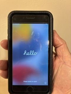 iPhone 7p  250gb with Otto Case and shield