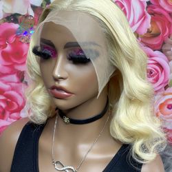 14” 13x4 100% Human 613 Blunt Cut Bob 🤩 $150