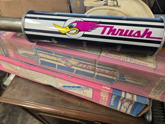 Vintage Thrush mufflers  from 1980
